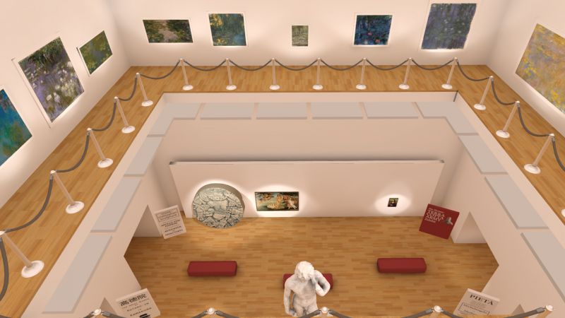 The VR Museum of fine art